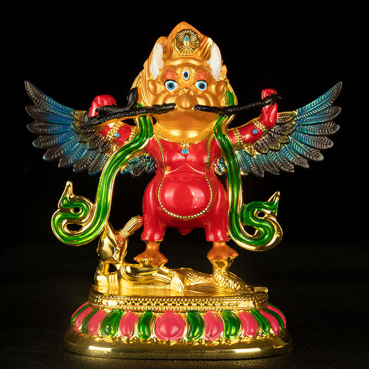 Tibet Garuda Bird Alloy Keep Evil Spirits Away Home Decoration - image 6