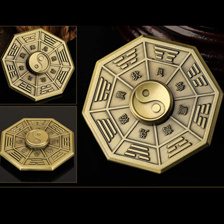 Buddha Stones Fidget Spinner Blessing Tai Chi Finger Hand Spinner Decoration - image 8