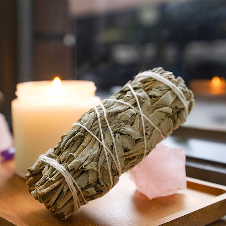 Buddha Stones Smudge Stick for Home Cleansing Incense Healing Meditation and California Smudge Sticks Rituals - image 4