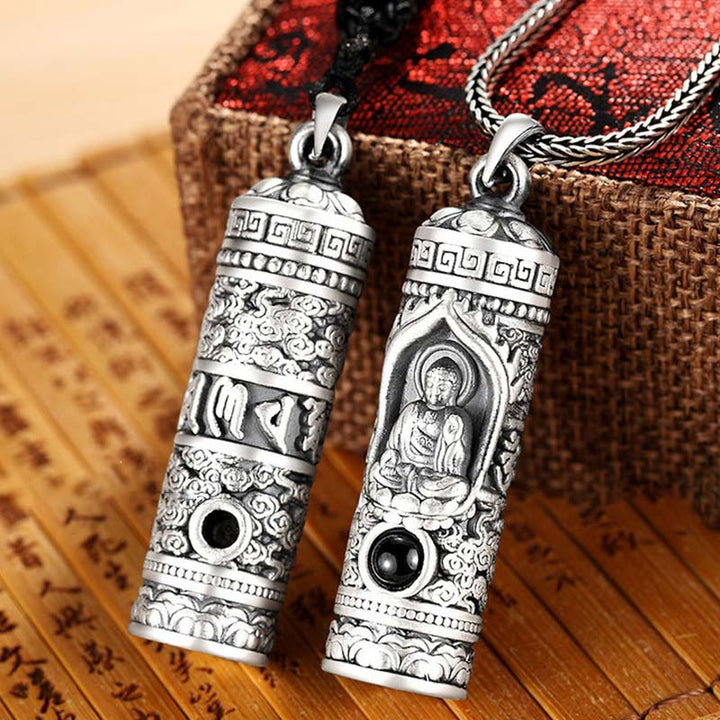Chinese Zodiac Natal Buddha Projection Prosperity Necklace Pendant - image 17