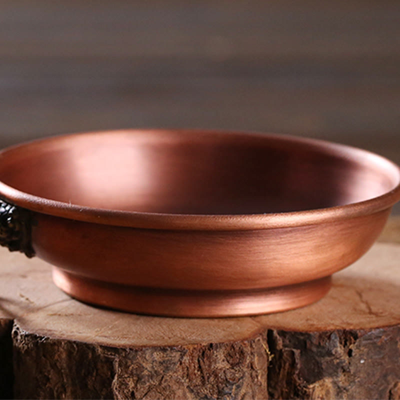 Buddha Stones Small Copper Prayer Altar Portable Burning Holder Incense Sage Smudging Rituals Use Items - image 6