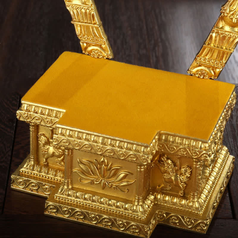 Shakyamuni Amitabha Medicine Buddha Figurine Serenity Copper Statue Home Decoration - image 15