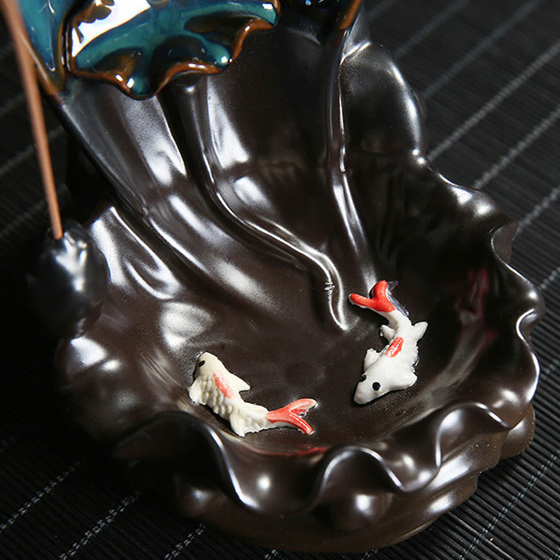 Waterfall Incense Burner Backflow Incense Holder - image 6