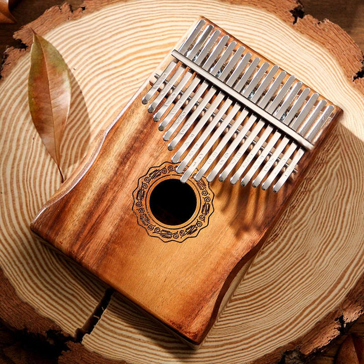 Kalimba 17 Keys Thumb Piano Mahogany Wood Acacia Walnut Portable Finger Piano