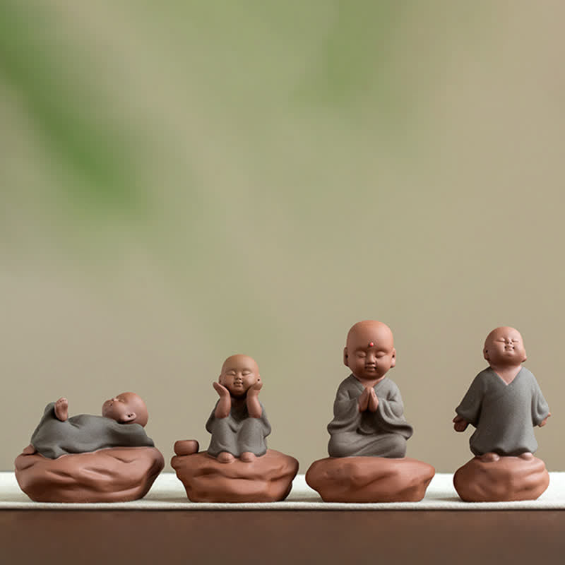 Black Peach Wood Buddha Flower Calm Cure Decorations - image 18