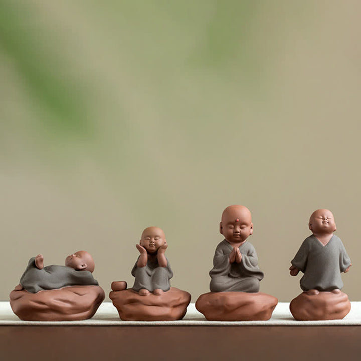 Black Peach Wood Buddha Flower Calm Cure Decorations - image 18