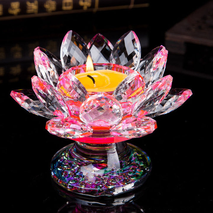 Tibetan Lotus Candlestick Ornament - 2 - image 3