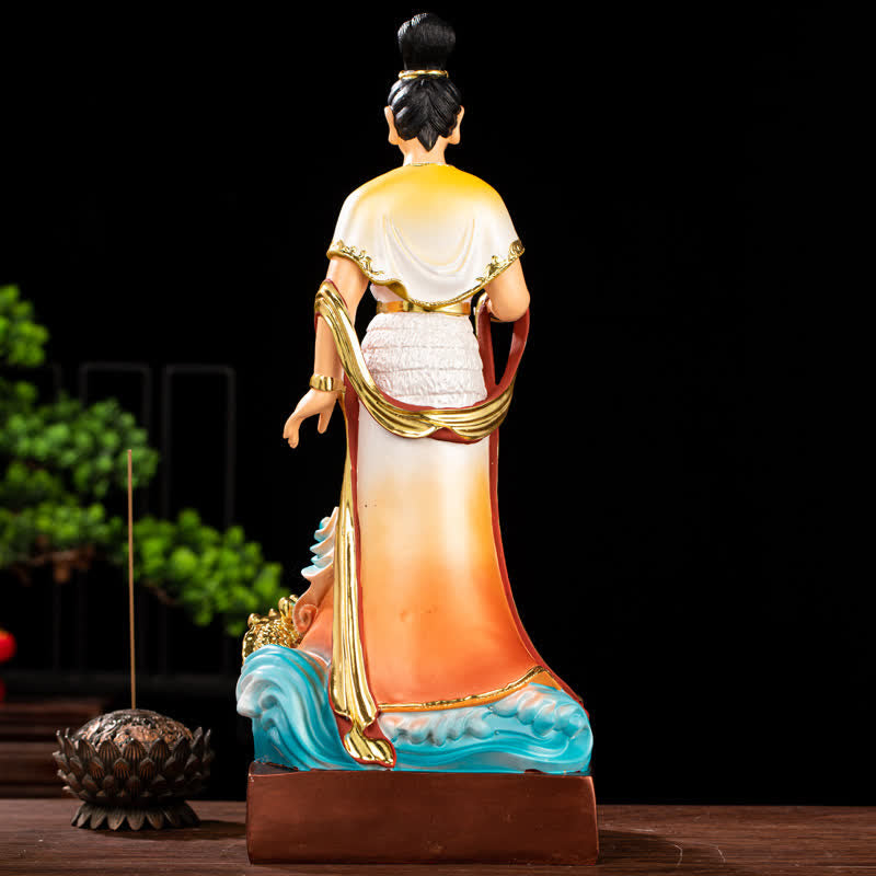 Bodhisattva Nuwa Protection Resin Statue Home Decoration - image 5