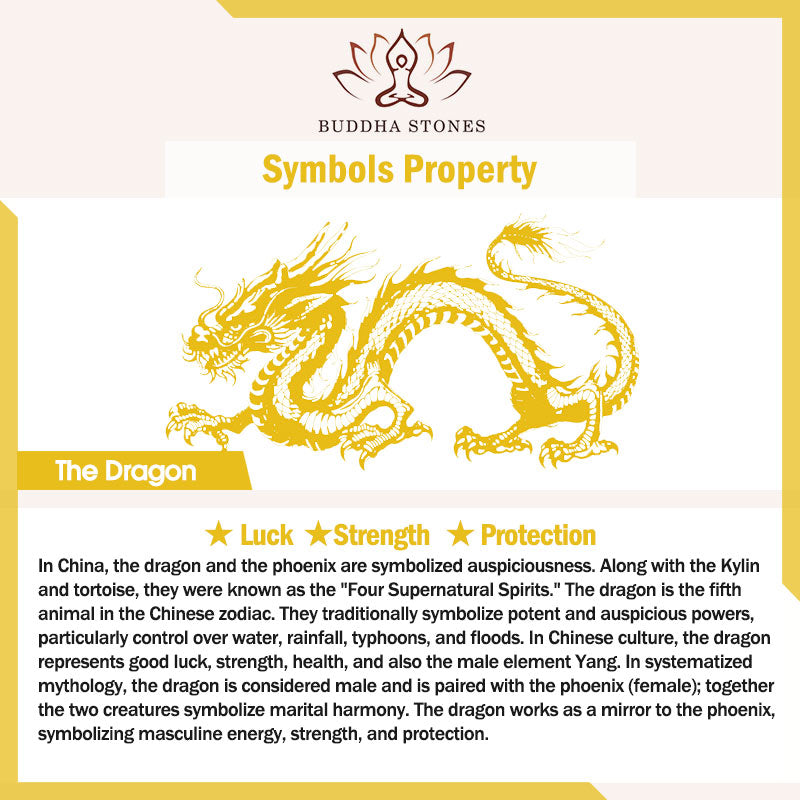 White Crystal Dragon Lotus Blessing Decoration - image 7