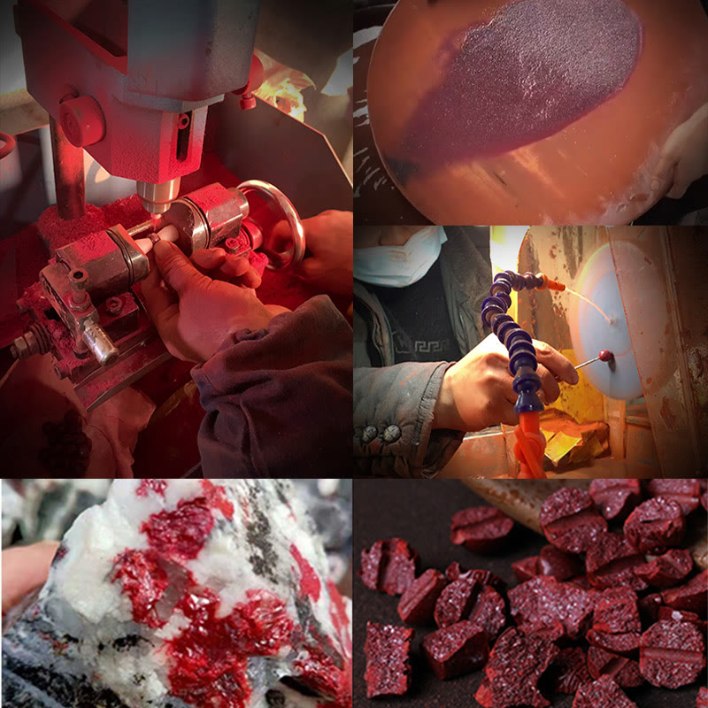 Buddha Stones 925 Sterling Silver Chinese Zodiac Natal Buddha Cinnabar Om Mani Padme Hum Calm Bracelet - image 19