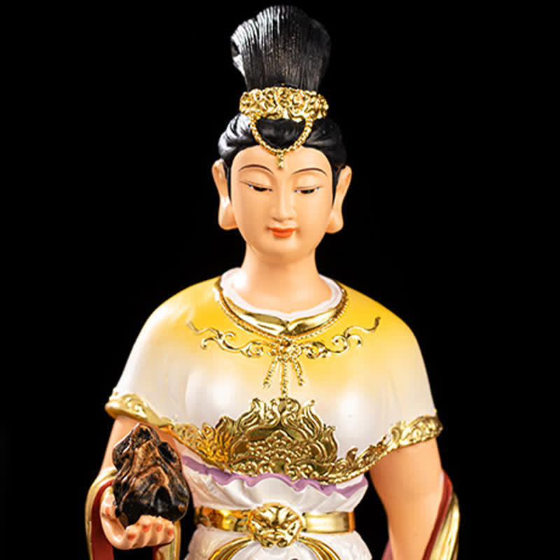 Bodhisattva Nuwa Protection Resin Statue Home Decoration - image 2