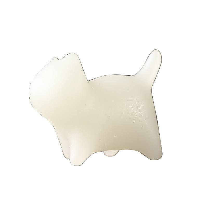 Buddha Stones 2Pcs Mini Cute Cat Glowstone Luminous Lucky Cat Energy Decoration - image 11