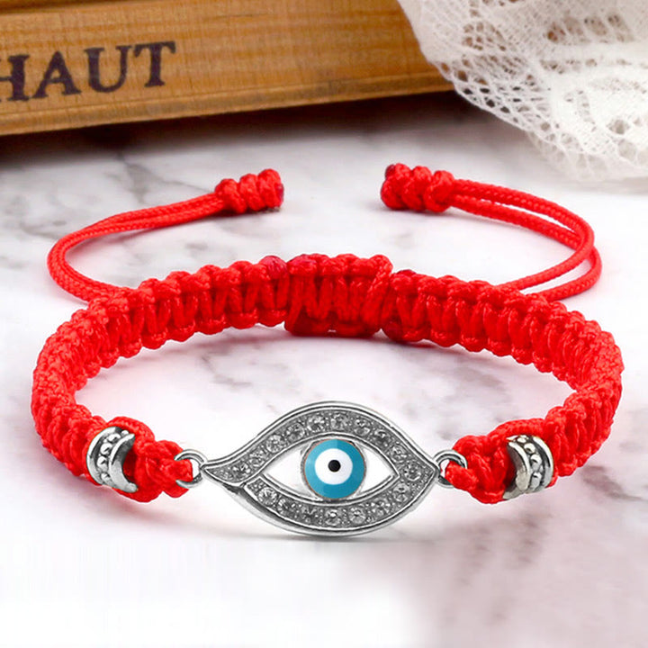 Buddha Stones Evil Eye Keep Away Evil Spirits String Bracelet