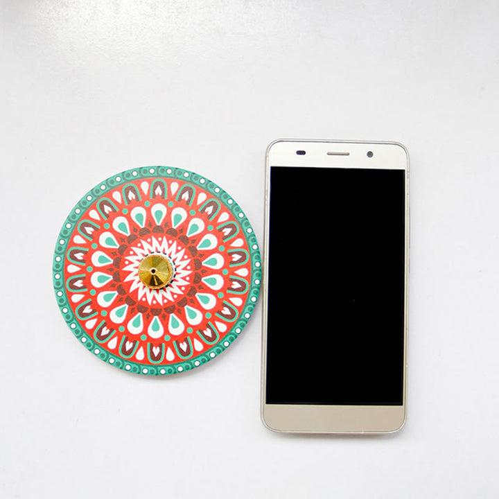 Colorful Pattern Ceramic Blessing Stick Incense Burner - image 9