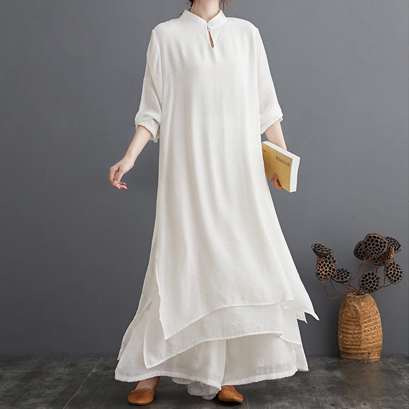 Simple Pattern Meditation Prayer Spiritual Zen Practice Yoga Clothing Women's Set - image 20