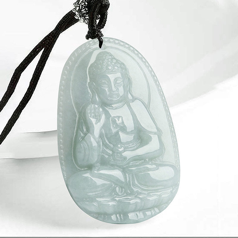 Buddha Stones Chinese Zodiac Natal Buddha Jade Wealth Prosperity Necklace Pendant - Dog/Pig - image 17