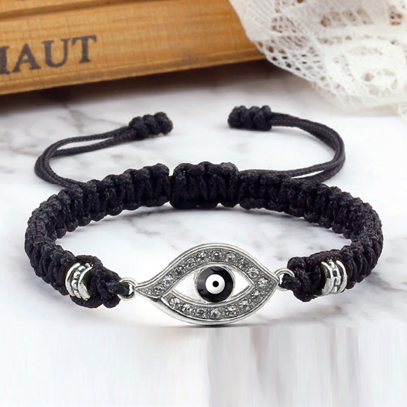 Buddha Stones Evil Eye Keep Away Evil Spirits String Bracelet