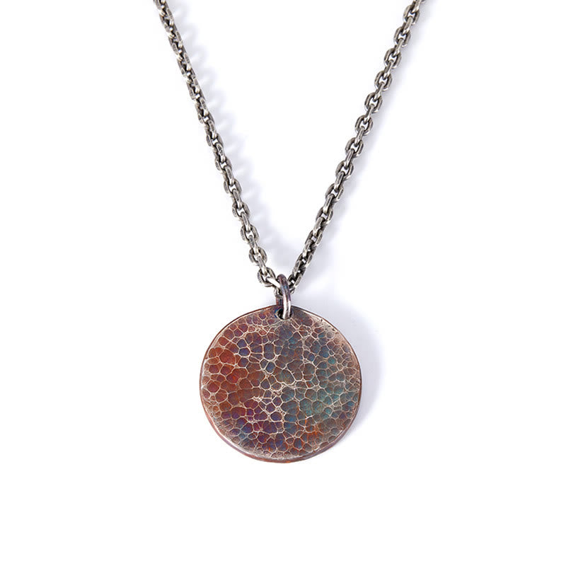 Buddha Stones 990 Sterling Silver Yin Yang Water and Fire Balance Necklace Pendant - image 4