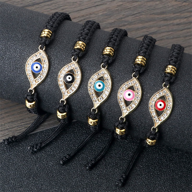 Buddha Stones Evil Eye Keep Away Evil Spirits String Bracelet - image 5
