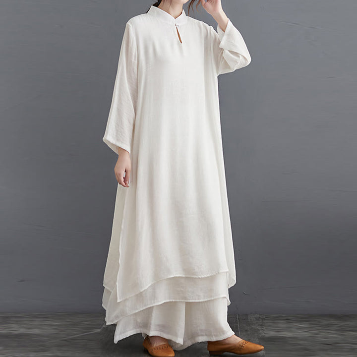 Simple Pattern Meditation Prayer Spiritual Zen Practice Yoga Clothing Women's Set - image 19