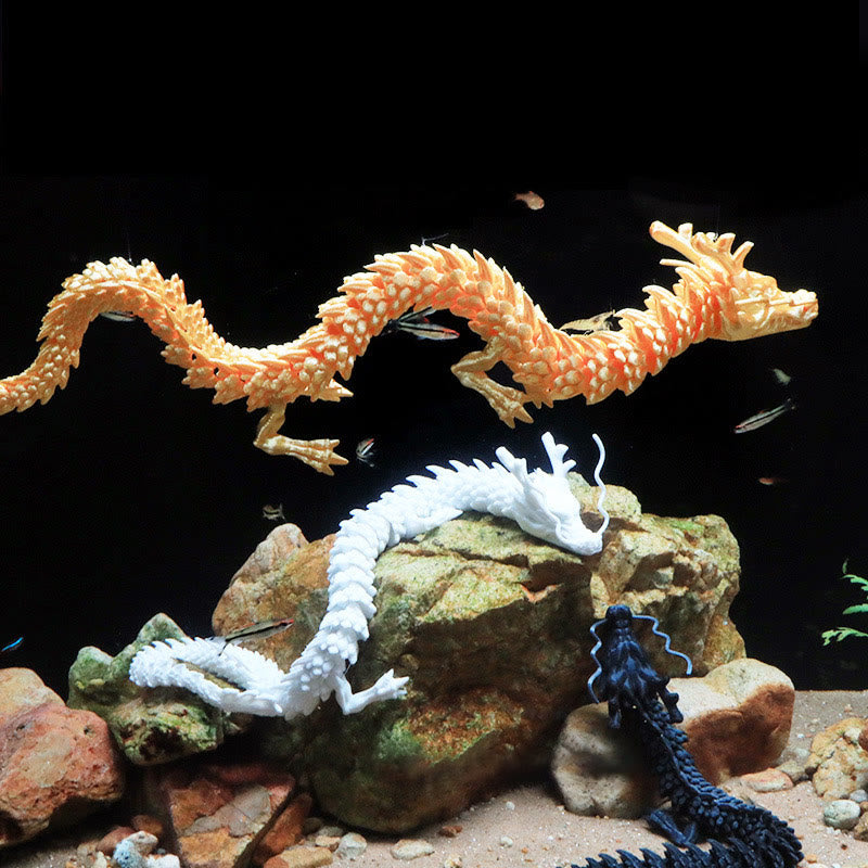 Feng Shui Dragon Luminous 3D Printed Dragon Luck Success Home Decoration - image 1