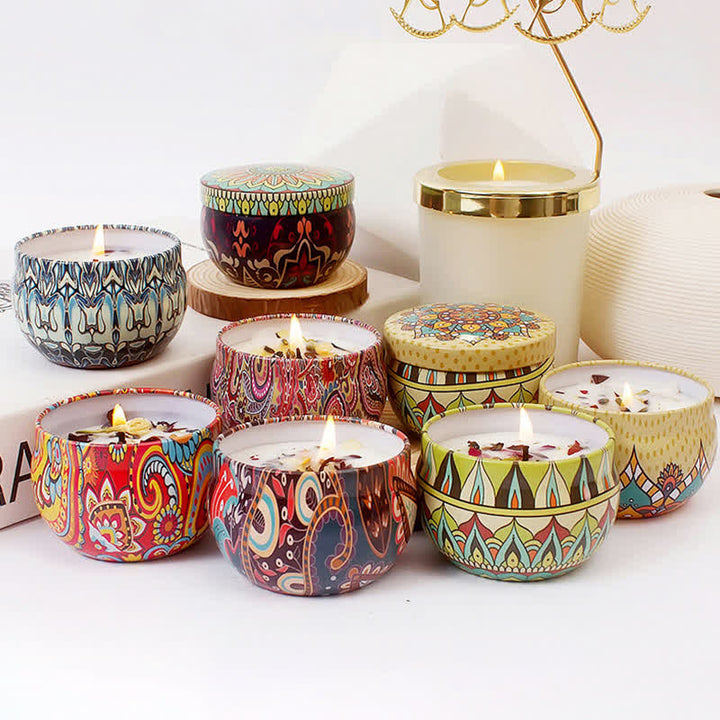 White Tea Ginger Flower Lavender Gardenia Scented Soy Wax Candle Gift For Family Friends - image 2