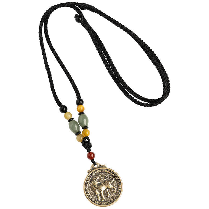 12 Chinese Zodiac Blessing Wealth Fortune Necklace Pendant - image 16
