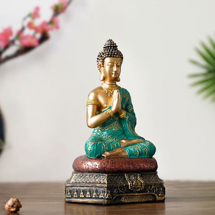 Buddha Compassion Resin Statue Decoration - image 4