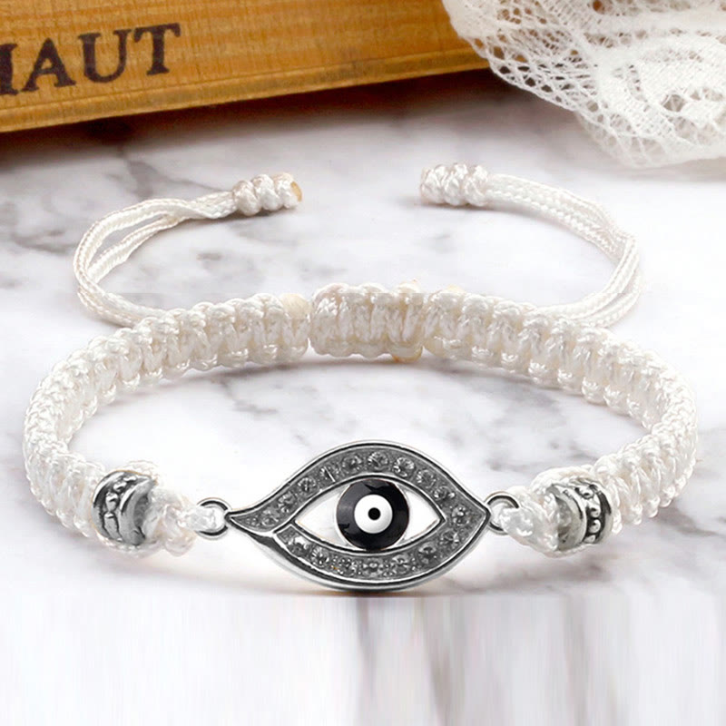 Buddha Stones Evil Eye Keep Away Evil Spirits String Bracelet