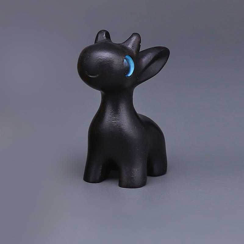 Buddha Stones Thuja Sutchuenensis Green Sandalwood Boxwood Mini Cute Animal Rabbit Cat Deer Whale Prosperity Phone Hanging Decorations - Red Sandalwood Deer Decoration - image 9