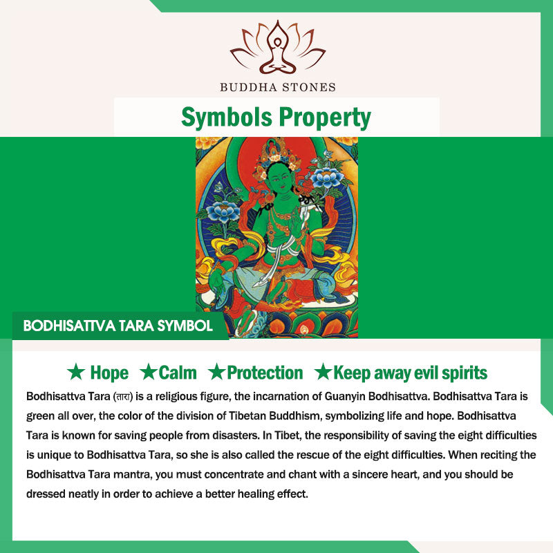 Bodhisattva Green Tara Handmade Liuli Crystal Art Piece Protection Home Office Statue Decoration