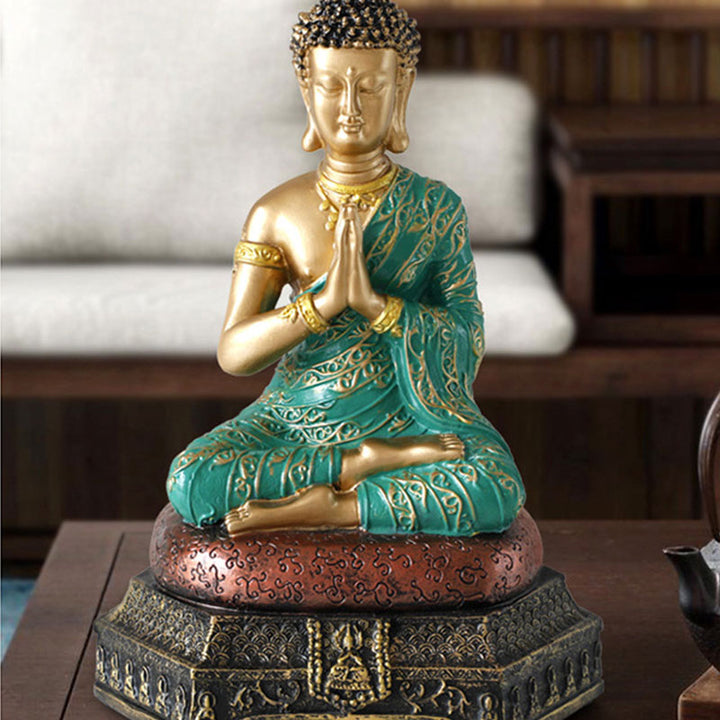 Buddha Compassion Resin Statue Decoration - image 6