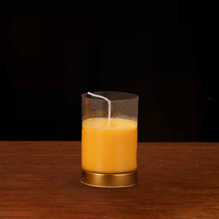 Meditation Prayer Altar Candle Buddhist Temple Rituals Use Items - Yellow - Small (1 Day) - image 12