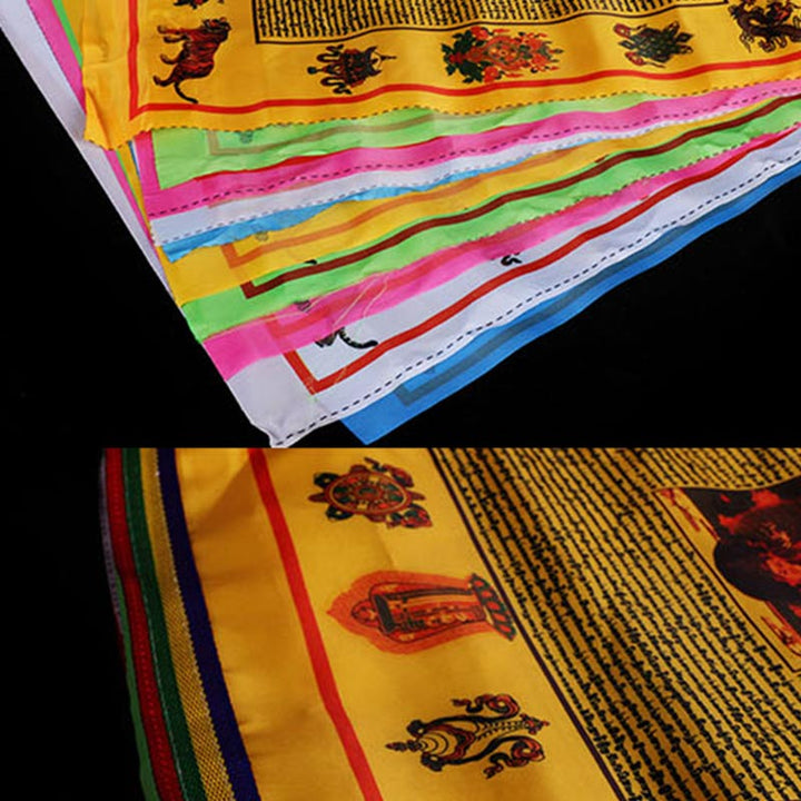 Tibetan Blessing Outdoor 10 Pcs Prayer Flag - image 3