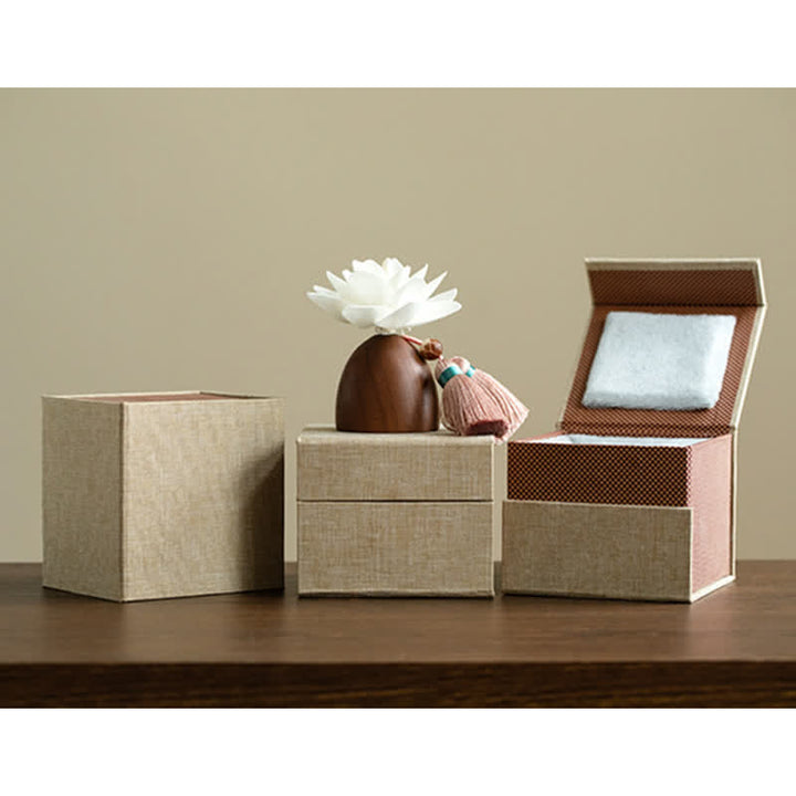 Black Peach Wood Buddha Flower Calm Cure Decorations - image 26