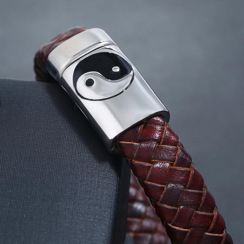 Buddha Stones FengShui Yin Yang Balance Bracelet - image 5