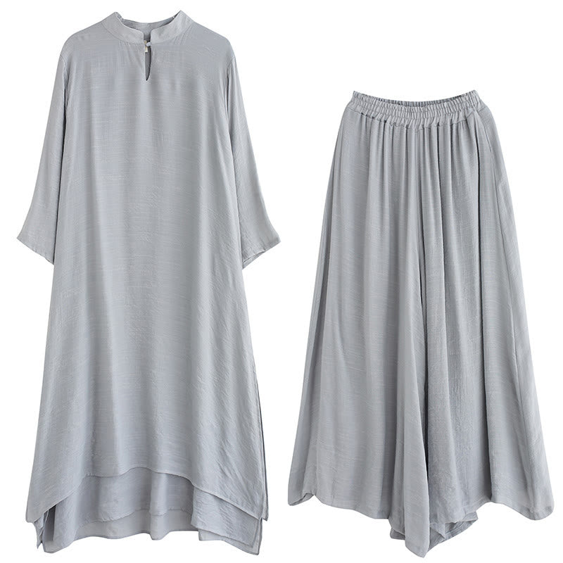 Simple Pattern Meditation Prayer Spiritual Zen Practice Yoga Clothing Women's Set - image 2