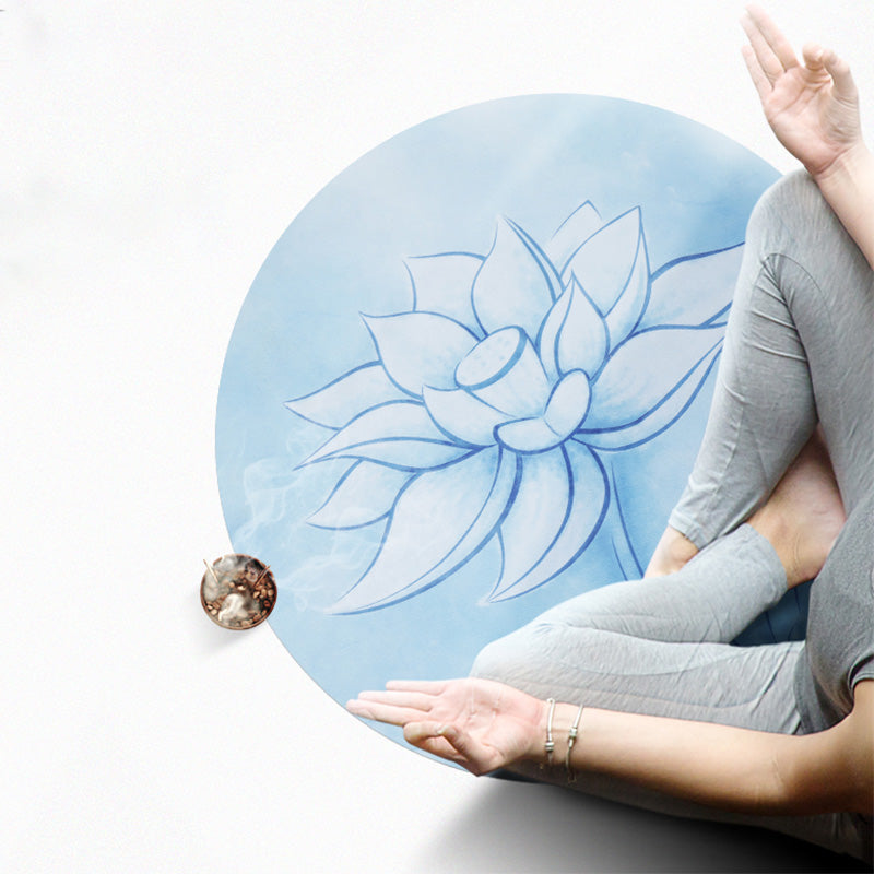 Buddha Stones Lotus Mandala Pattern Foldable Yoga Meditation Seat Mat Home Decoration - image 3