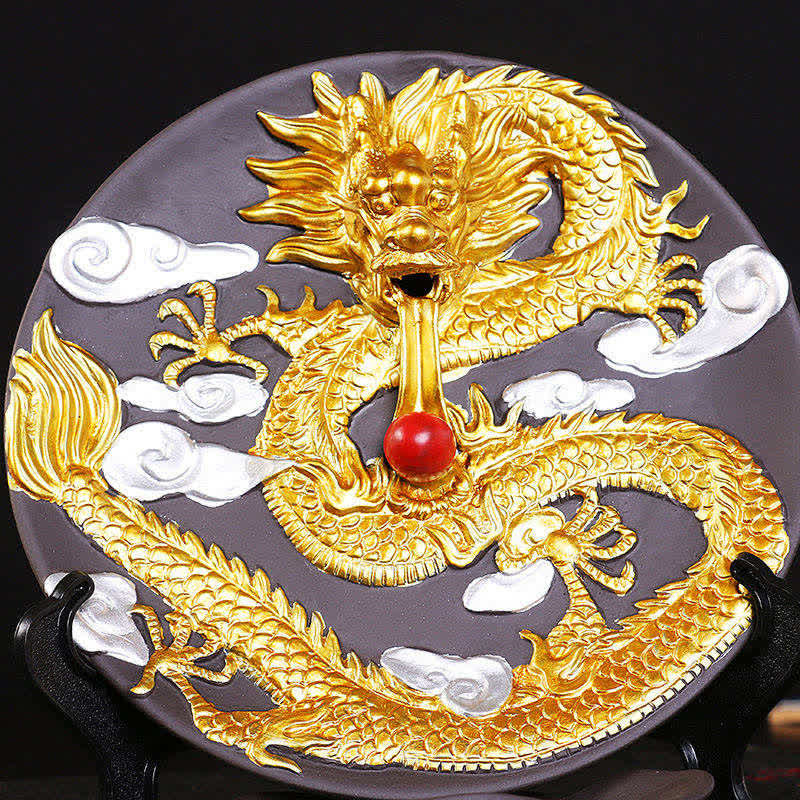 Dragon Ceramic Backflow Smoke Fountain Meditation Incense Burner - image 2