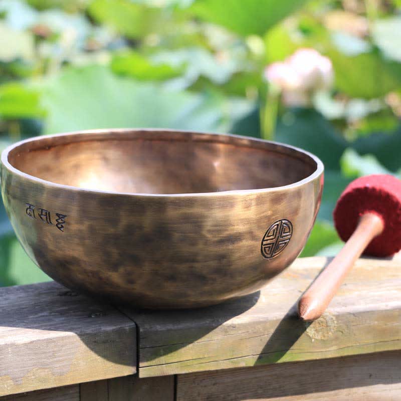 Lunar Rainbow Full Moon Singing Bowl Handcrafted for Healing and Meditation Positive Energy Sound Bowl Set