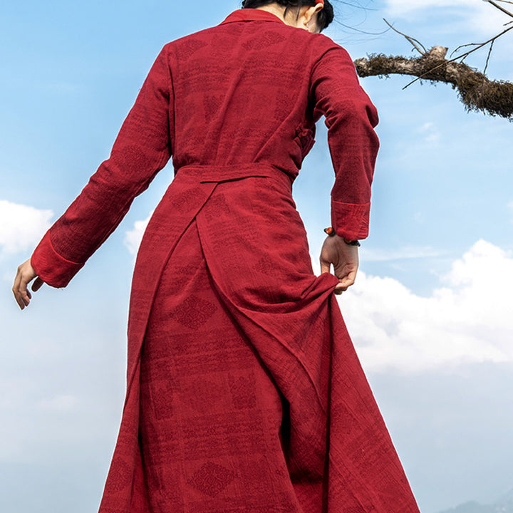 Tibetan Dress Clothing Lhasa Long Wrap Dress Maxi Dress Women Clothing