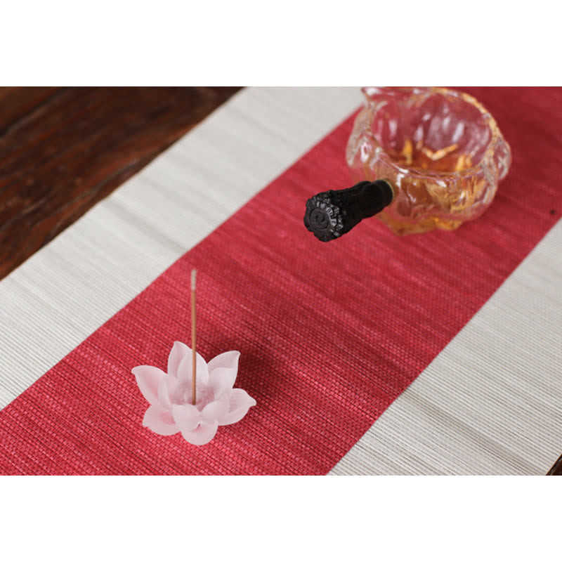 Mini Lotus Liuli Crystal Healing Meditation Stick Incense Burner - image 22