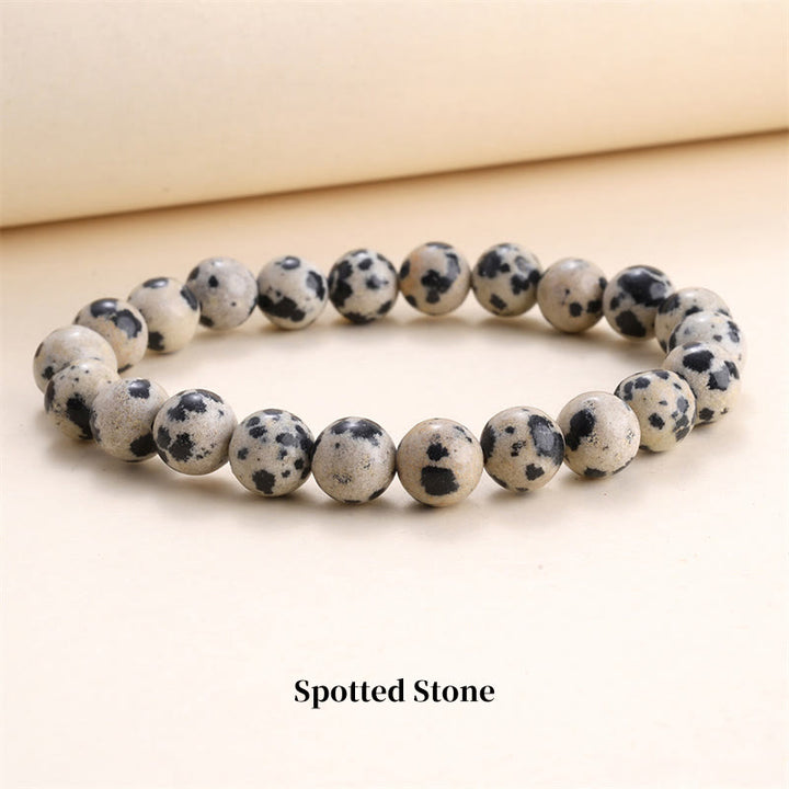 Buddha Stones Natural Stone Quartz Healing Beads Bracelet