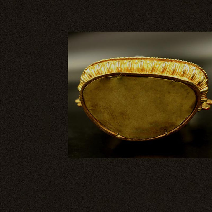 Buddha Shakyamuni Medicine Buddha Compassion Copper Gold Plated Statue Decoration - image 10