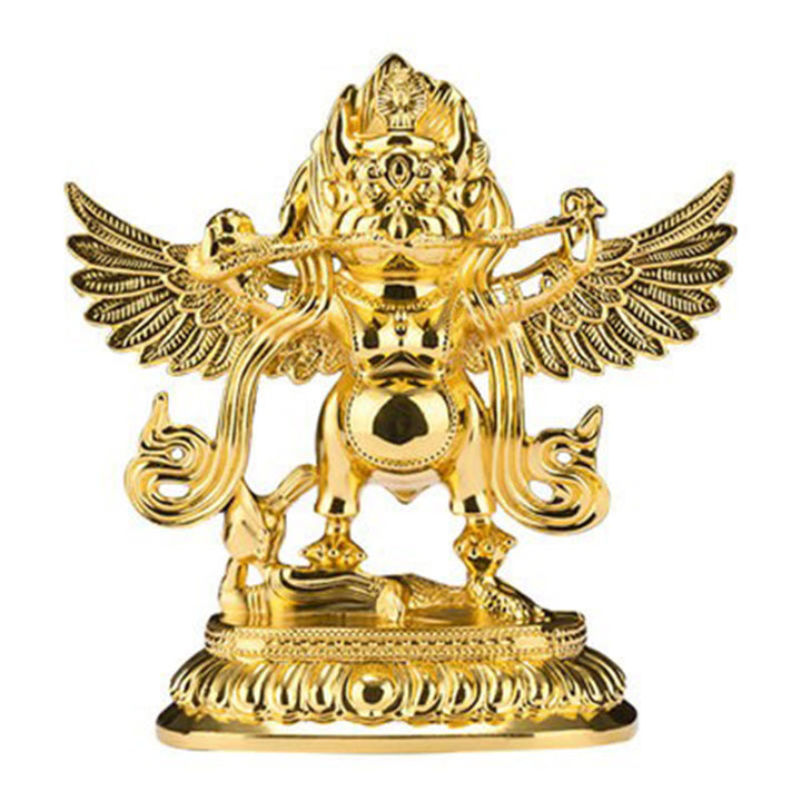 Tibet Garuda Bird Alloy Keep Evil Spirits Away Home Decoration - Golden Garuda Bird - image 9