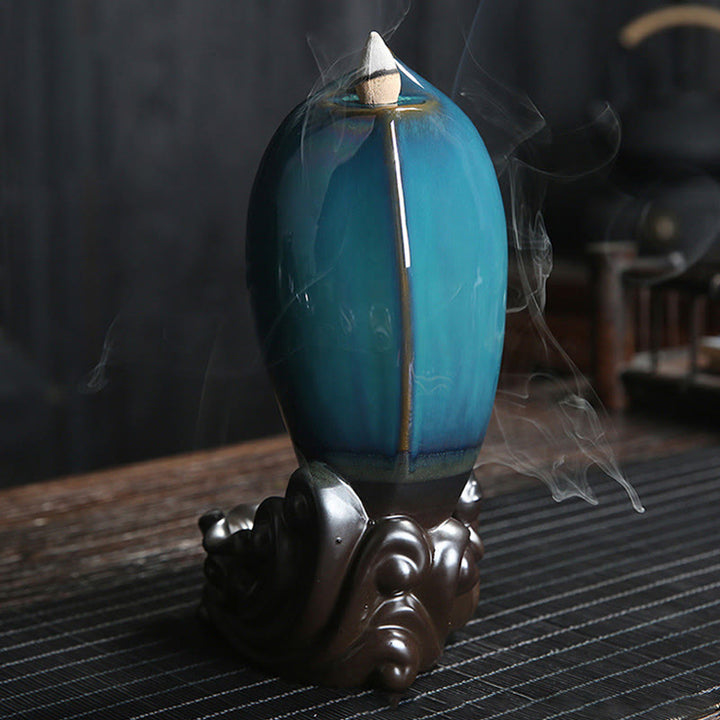 Waterfall Incense Burner Backflow Incense Holder - image 4