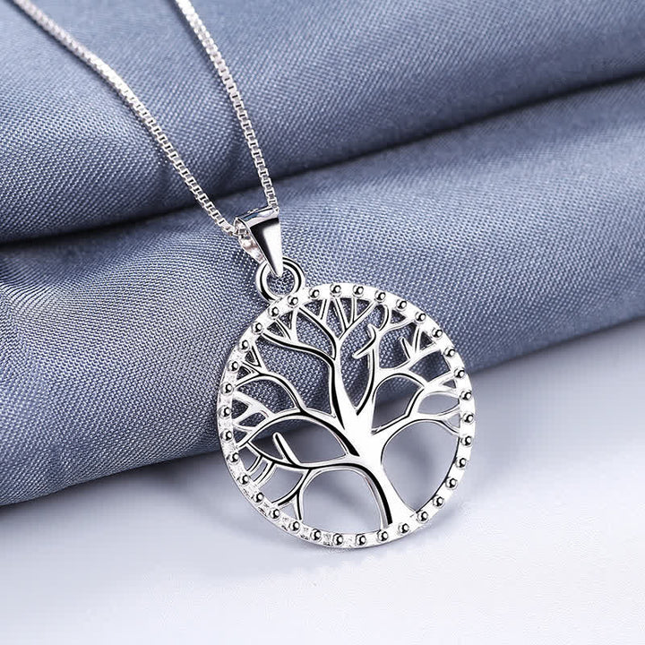 Buddha Stones The Tree of Life 925 Sterling Silver Creation Necklace Pendant - The Tree of Life - image 1