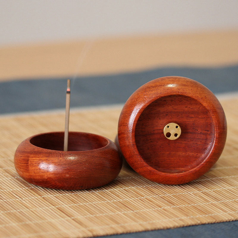 Rosewood Meditation Healing Incense Burner Decoration - image 0