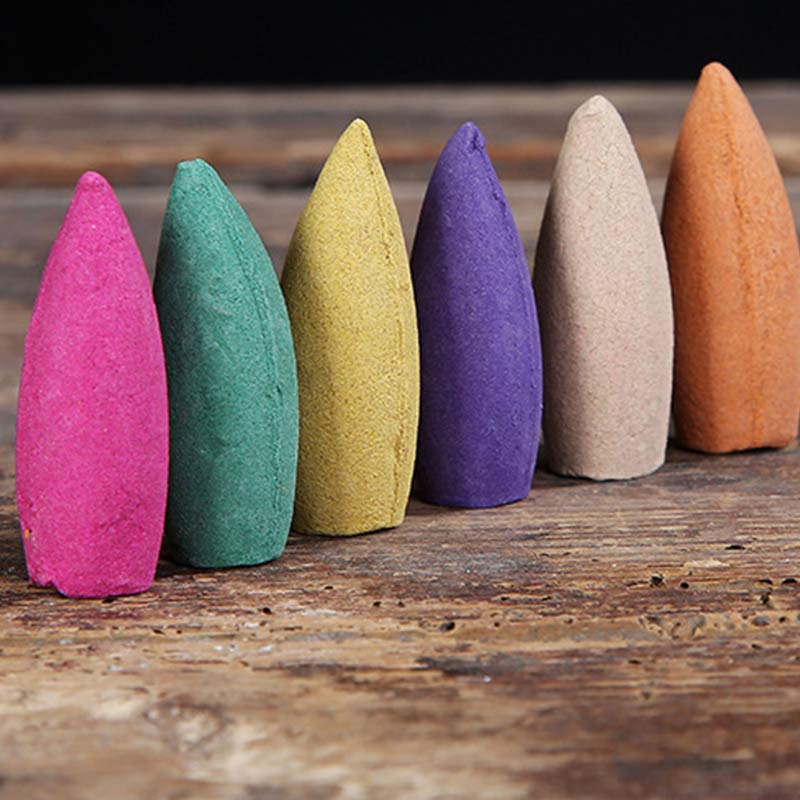 Buddha Stones Tibetan Lotus Blessing Incense Burner Decoration - image 11