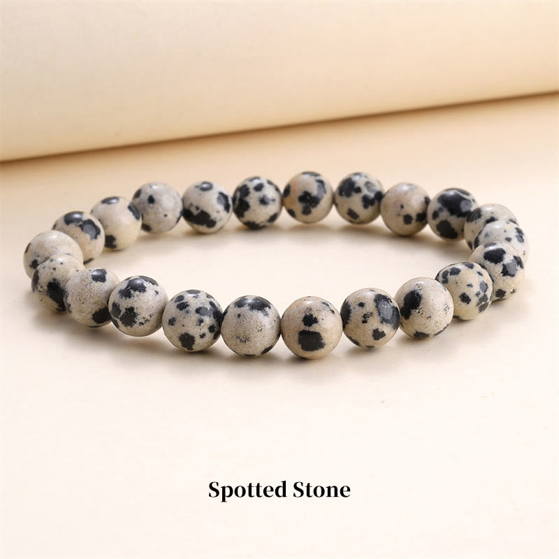 Buddha Stones Natural Stone Quartz Healing Beads Bracelet